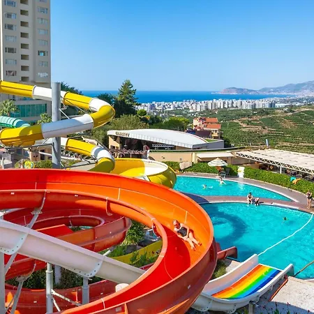 Gold 2+1 Main Building With Free Aquapark Apartamento Alanya